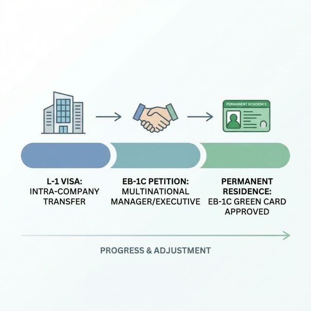 L-1 Vizesi Green Card (Yeşil Kart)'a Gider Mi? Kalıcı Oturma Yolu
